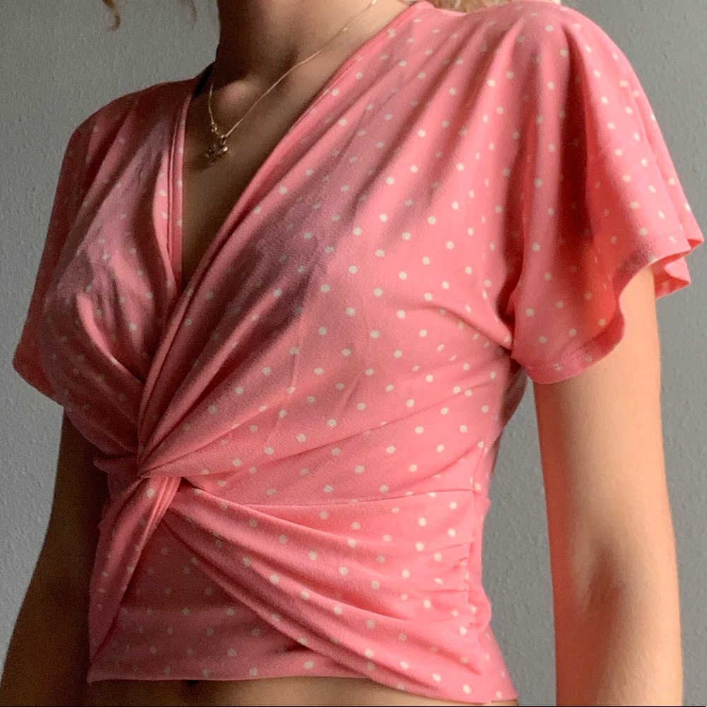 Pink Business top